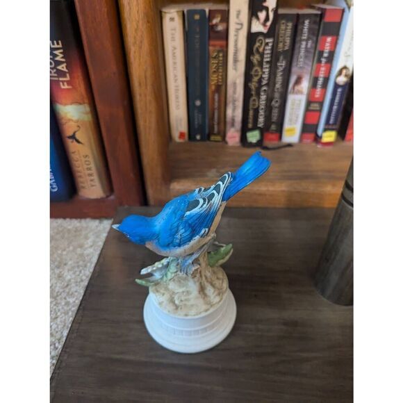 Vtg Napcoware Limited Edition Blue Bird Figurine C-6708, Japan rrr - Picture 2 of 5